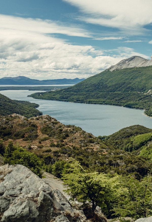 Escondido and Fagnano lakes