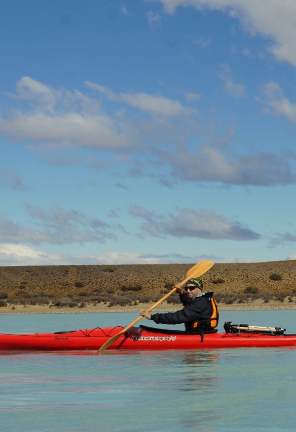 Go kayaking down the Patagonian steppe rivers Go kayaking down the Patagonian steppe rivers
