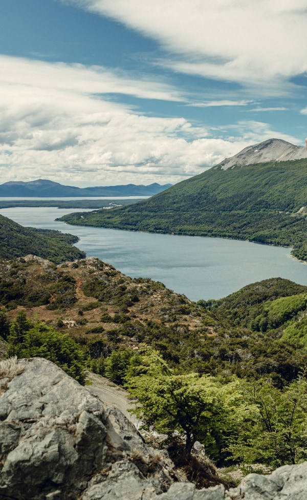 Escondido and Fagnano lakes